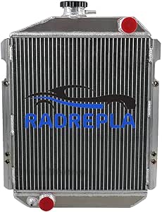 Amazon.com: RADREPLA 2 Row Aluminum Tractor Radiator for John Deere 850 ...