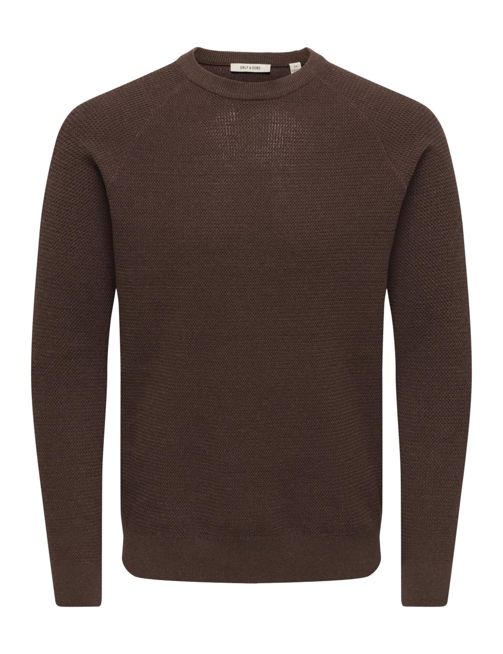 Only & Sons Herren Onshay Reg Ls Structure Crew Knit Life Onshay Reg Ls Structure Crew Knit Life (1er Pack)