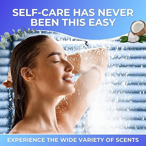 Miniatura 3 de Cleverfy Shower Steamers - Caja de regalo variada de 6 bombas de ducha con aceites esenciales. Regalos de cumpleaños para mujeres y regalos del día