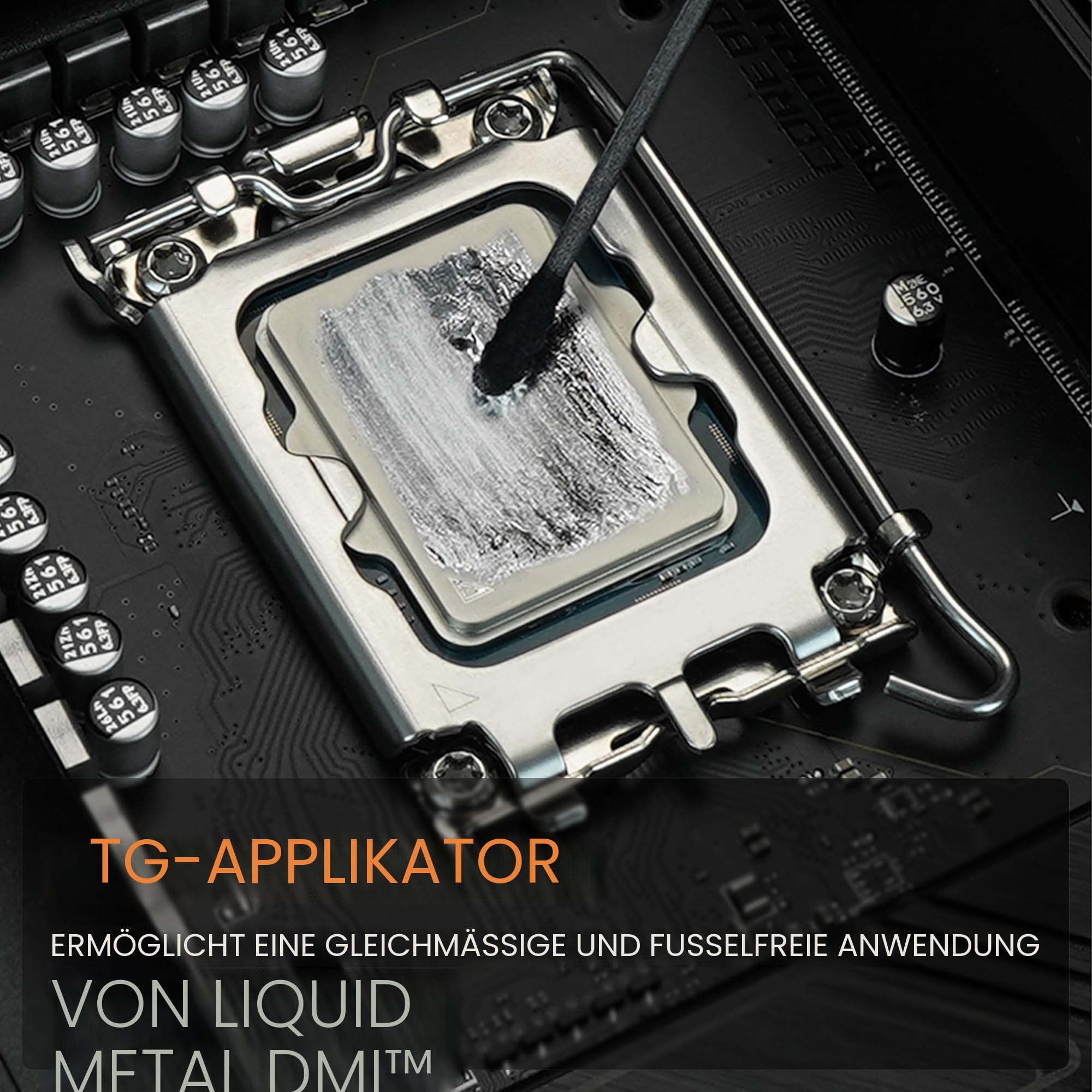 Thermal Grizzly - Conductonaut - 5 Gramm - Flüssigmetall-Wärmeleitpaste - Für Maximale Wärmeleitfähigkeit beim Overclocking von CPU/GPU