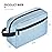 Icramsy Travel Toiletry bag Toiletry bag for women men Hanging Cosmetic bag Travel accessories for Women Men (Sky blue)