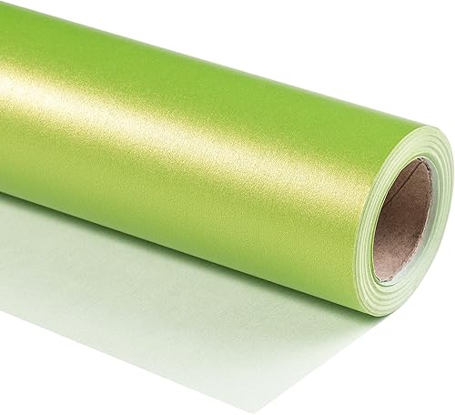 Vista 30 de RUSPEPA Papel de regalo morado mate, color liso perlado, papel brillante perfecto para bodas, cumpleaños, Navidad, baby shower, 17 pulgadas x 32.8