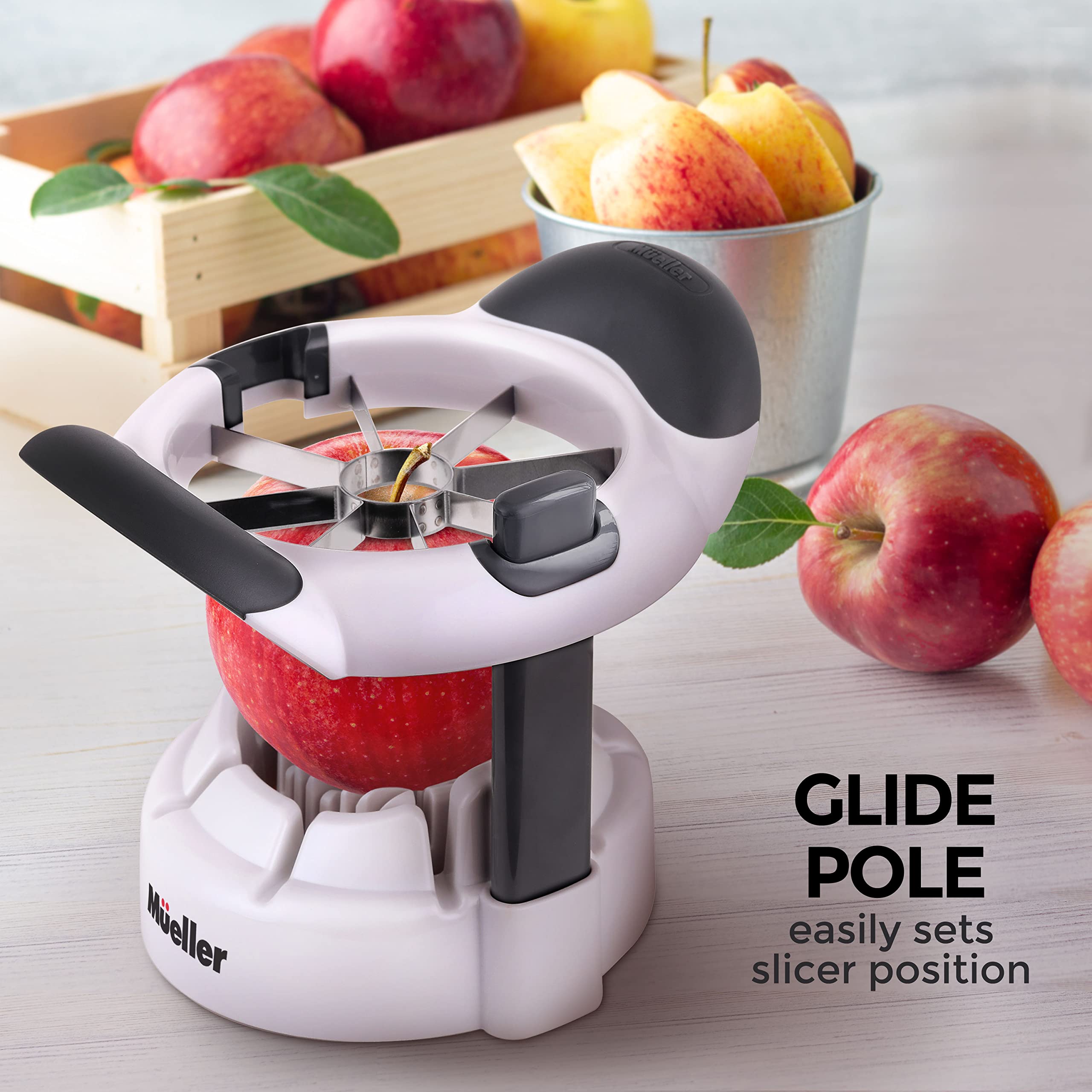 Amazon.com: Mueller SpeedSlice Apple Slicer and Corer, Heavy