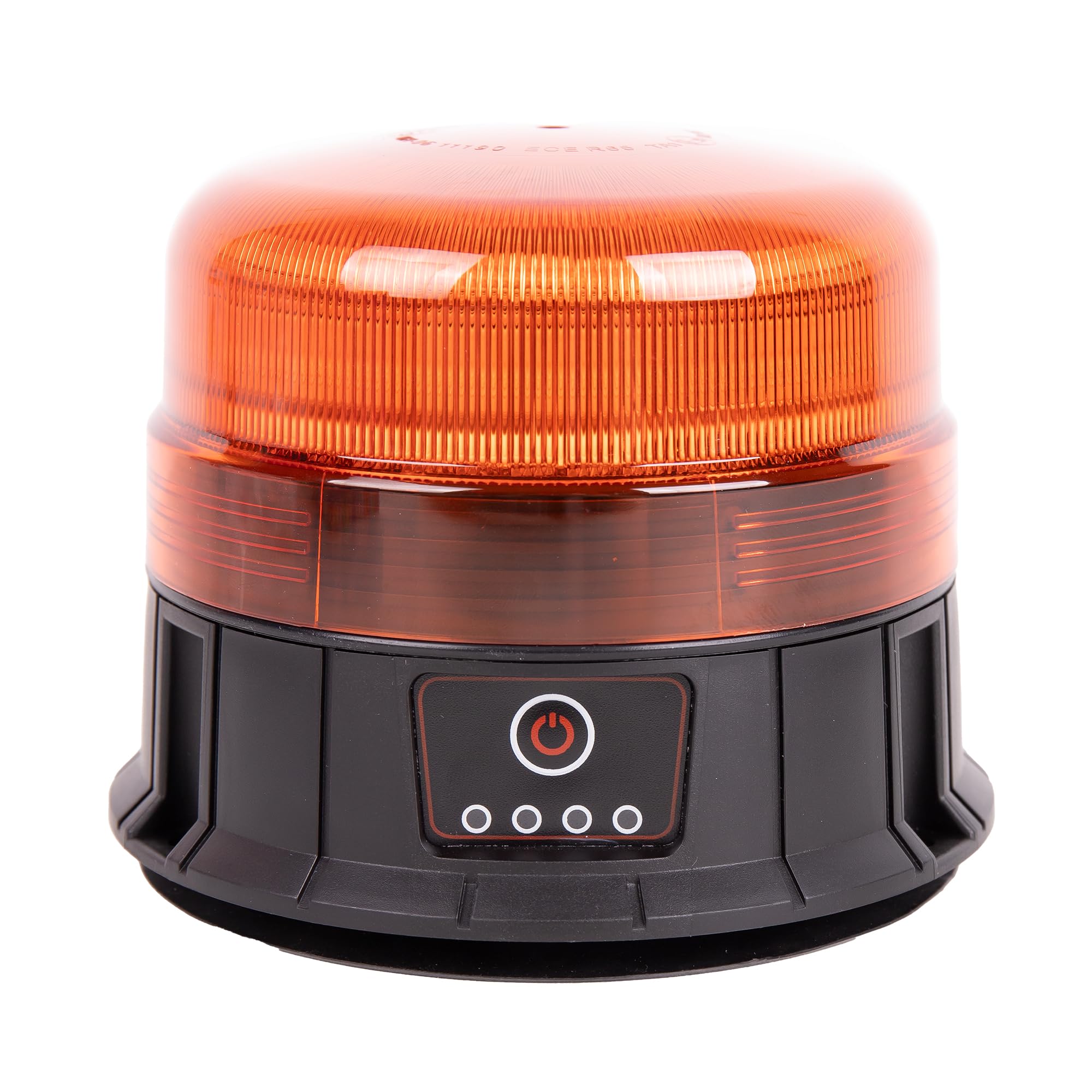 Cofan Luz Giratoria LED Ámbar con 39 SMD | Recargable por USB-C | Imán Fuerte | 7h de Autonomía | IP66 | Para Vehículos Industriales y Agrícolas