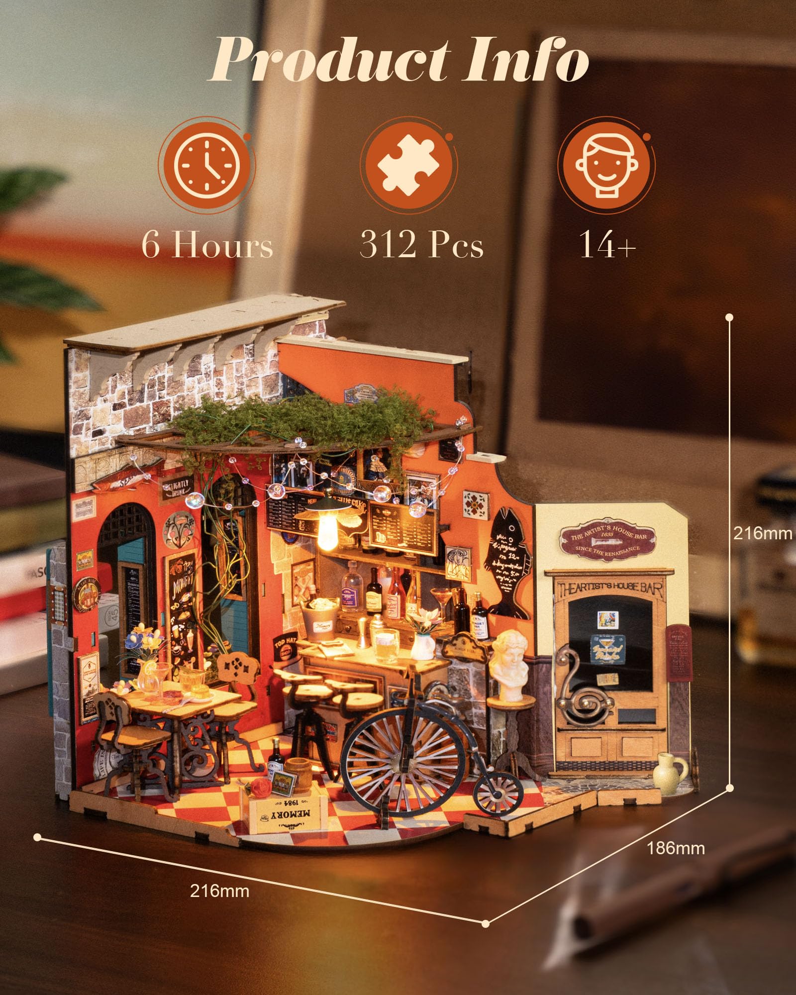Rolife DIY Miniature House Kit - Image 3