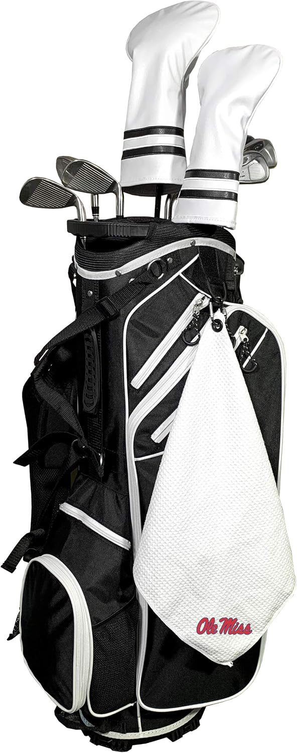 Team Golf NCAA Missouri Tigers Microfiber Golf Towel, 15x15 (Multicolor)