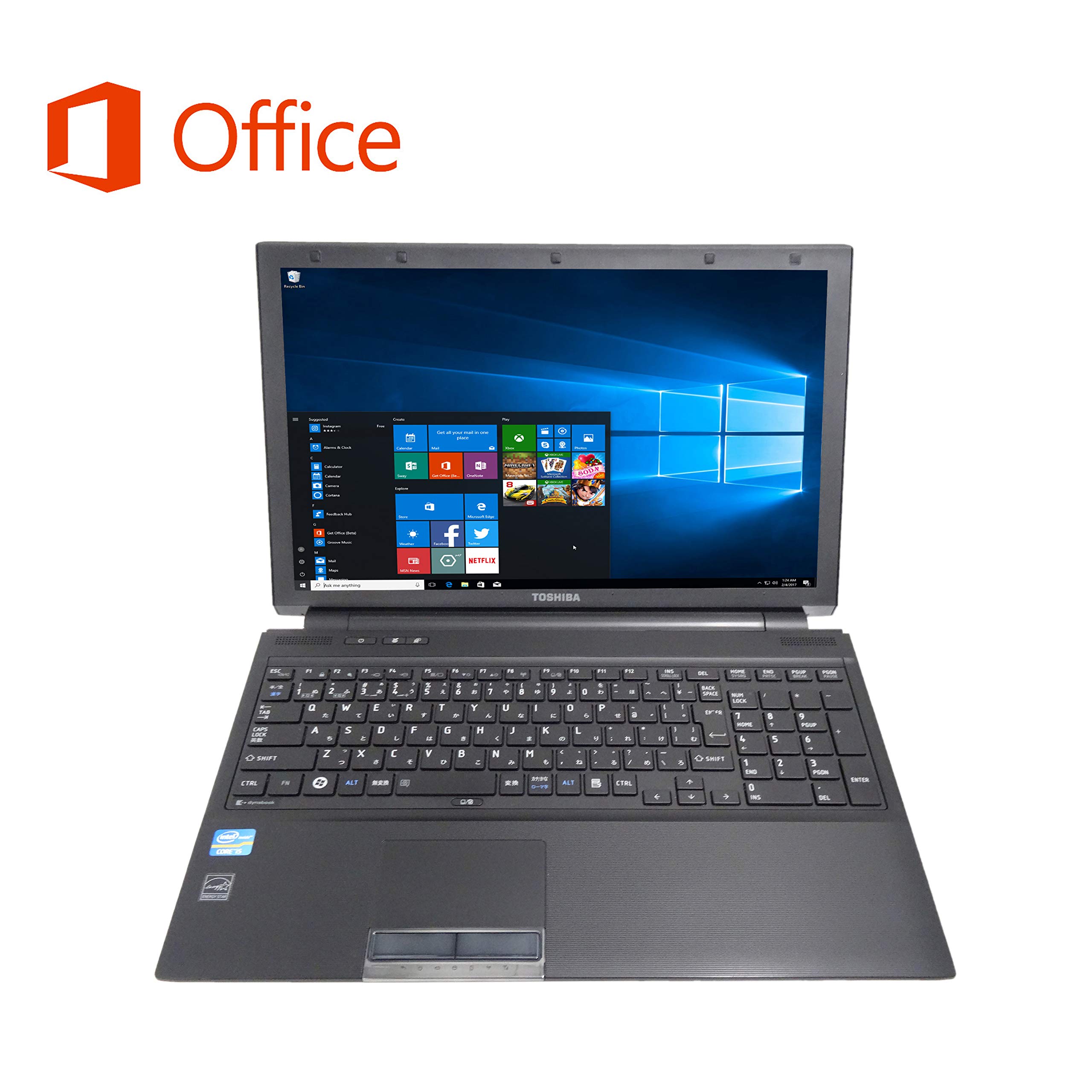 Amazon.co.jp: 【整備済み品】 東芝 ノートPC R752/MS Office