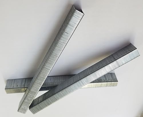 C06 7110 38 pulgadas de largo x 38 pulgadas de corona x calibre 22 galvanizado grapas de alambre fino (10,000 por caja)