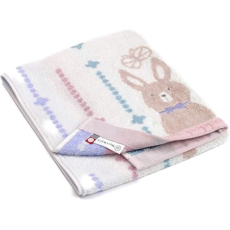 Amazon 今治タオル ポペット フェイスタオル ピンク ウサギ 今治 日本製 いまばり うさぎ ハートウエル Hartwell キャラクター 可愛い かわいい 幼稚園 保育園 子供 こども 入園祝い 卒園祝い お風呂 洗顔タオル ヘアドライ 汗拭きタオル スポーツタオル