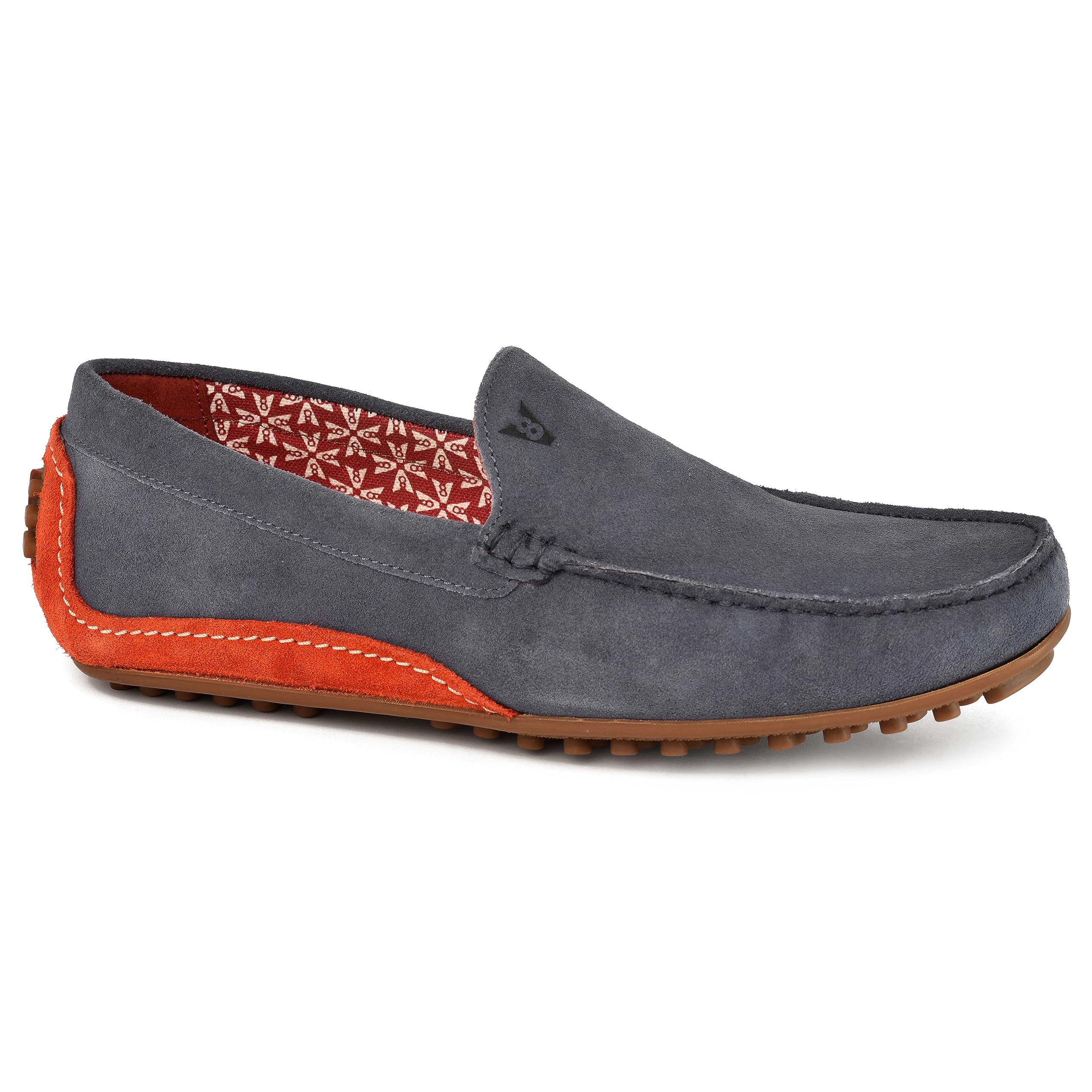 Ruosh The SETI Men Blue Suede Casual Driver (B0CCYK9DBN) Amazon Price History, Amazon Price Tracker