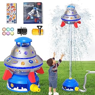 Sponsored You’re seeing this ad based on the product’s relevance to your search query.Learn more about this advertisement Outdoor Sprinkler Toy, Water Sprinkler Rocket Children, Water Jet Rocket, Water Sprinkler Toy, Rocket Sprinkler, Outdoor Water Toy Sprinkler for Children Rocket Shape
