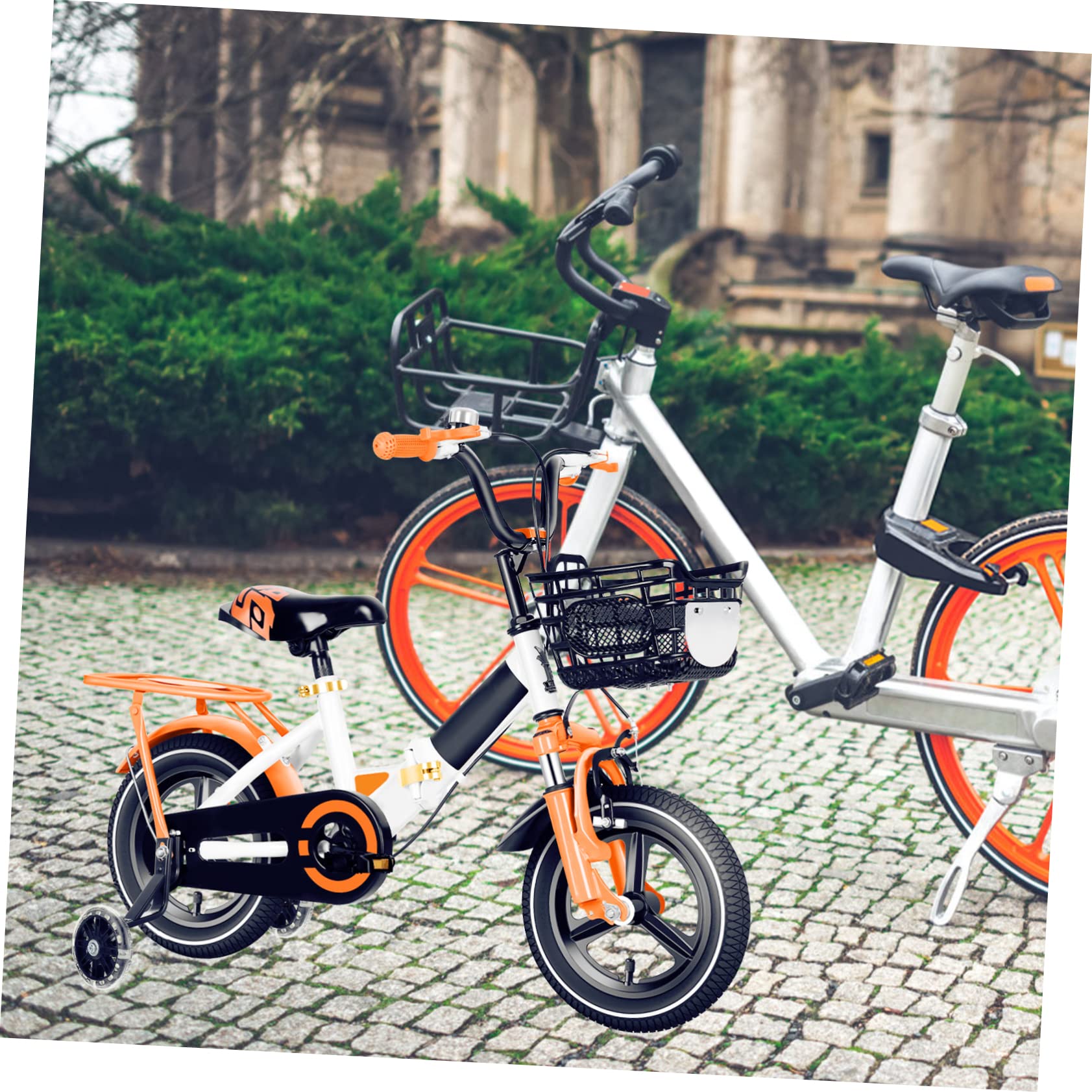 Ruedas De Entrenamiento De Bicicleta Kit De Tirantes De Bicicleta para Niños Bicicletas Ruedas De Bicicleta Bicicletas para Niños Accesorios De Bicicleta para Niños Ruedas