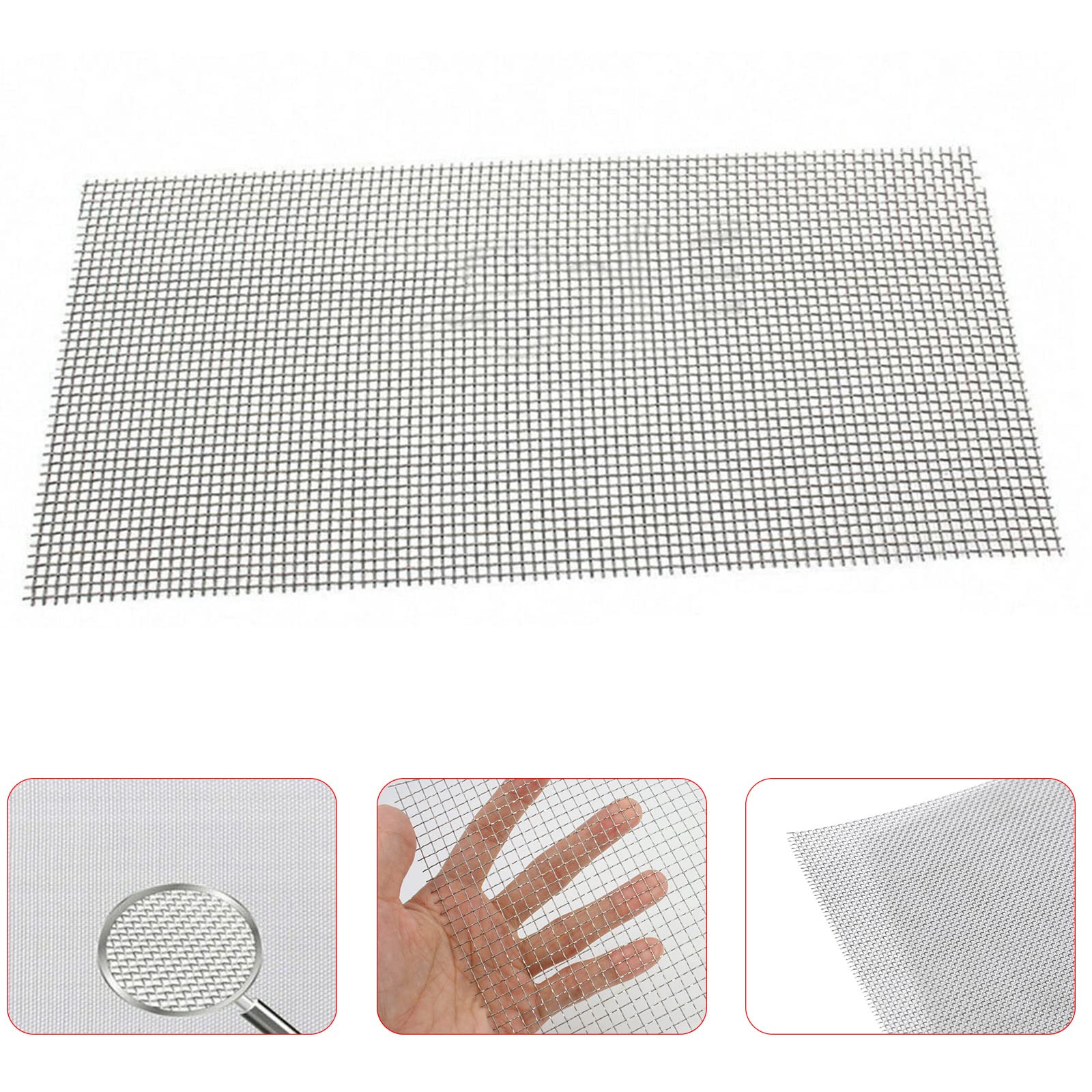 304 Stainless Steel Woven Wire 20 Mesh Air Ventilation - View #4