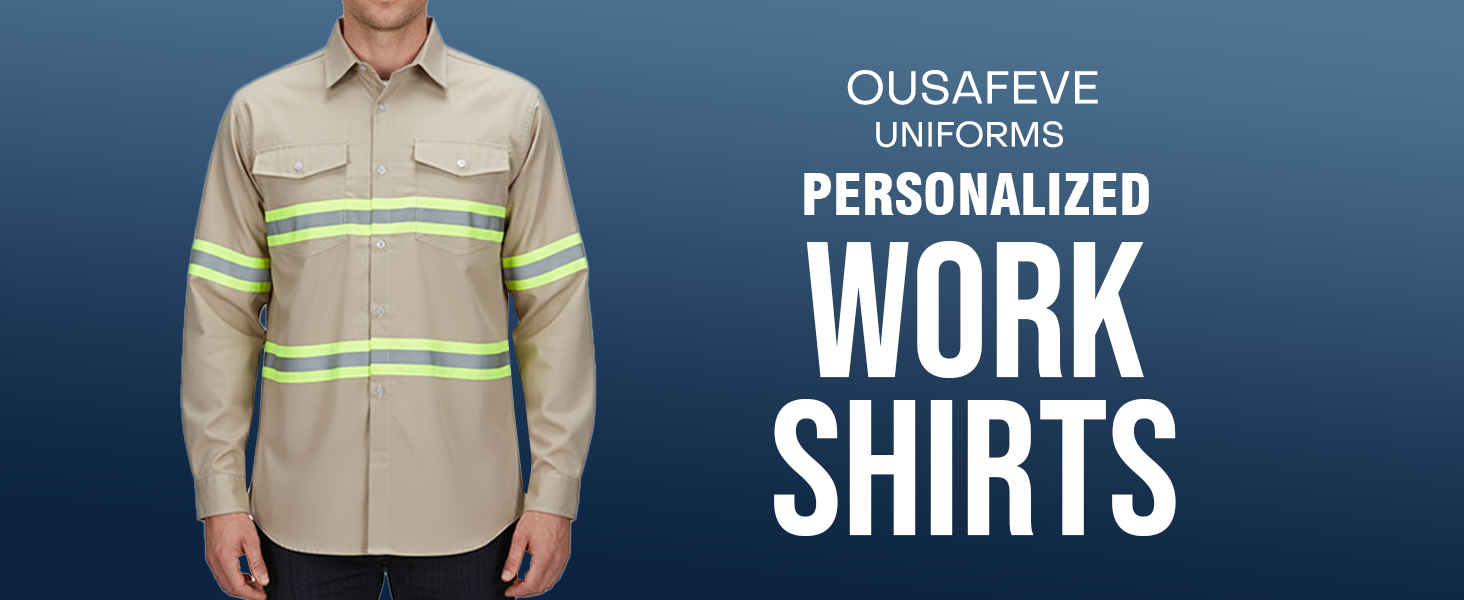 high visibility dress shirts Flame Resistant High Visibility Shirt - 100% C