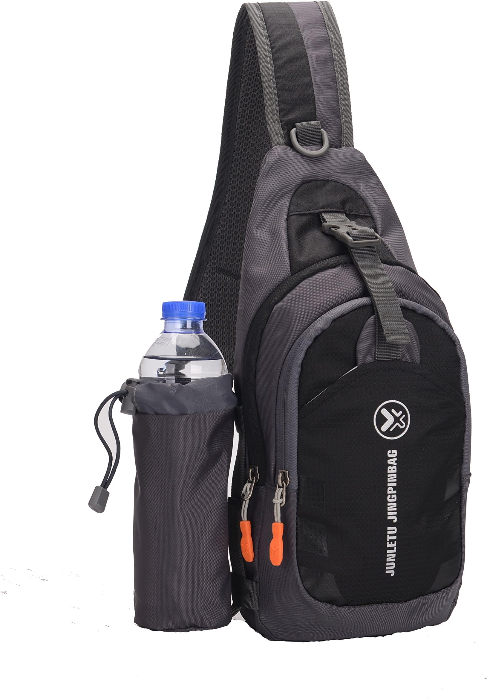 Sling Bag backpack Outdoor Shoulder Waterproof Unbalance Crossbody Bag Chest Pack Bike Black