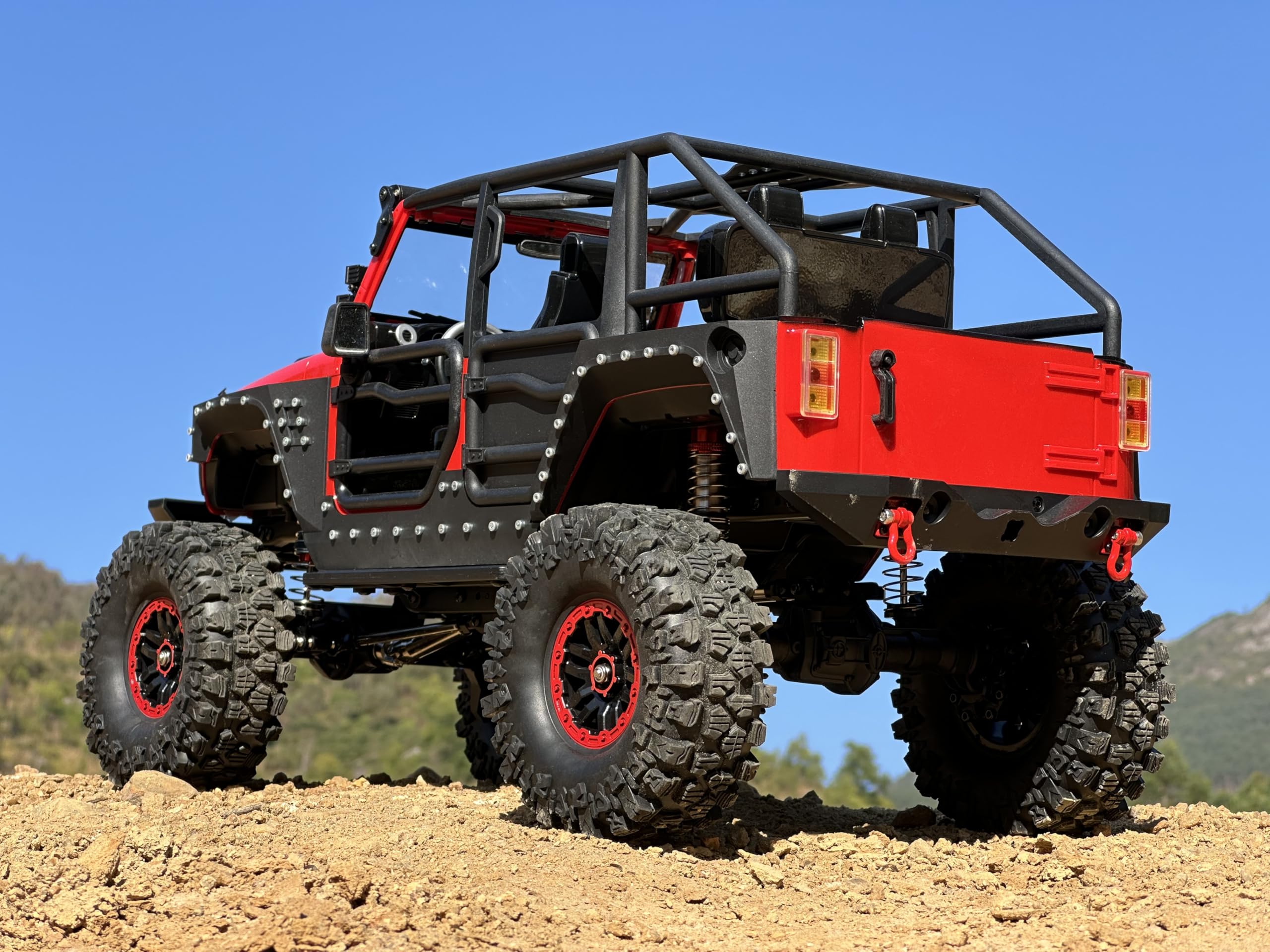 DF-4S Pro BL Crawler (ferngesteuertes Auto, 1:10 Scale, Batteriebetrieben, bis zu 13 km/h, Kinderspielzeug) 3225