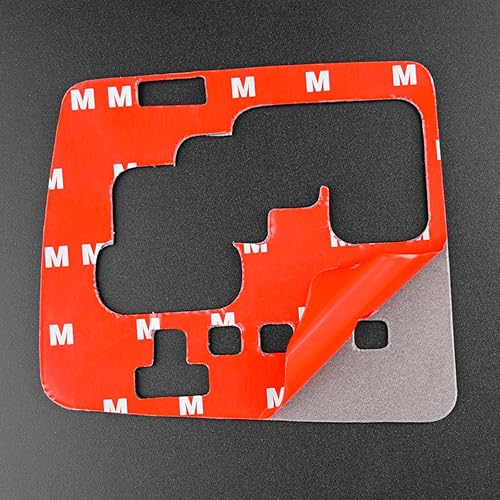 Miniatura 6 de AIRSPEED Cubierta de panel de cambio de engranajes de la consola central de fibra de carbono Adhesivo Interior Trim para Mazda 3 2010 2011 2012 2013