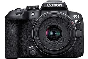 EOS R10 RF-S18-45mm F4.5-6.3 IS STM Lens Kit