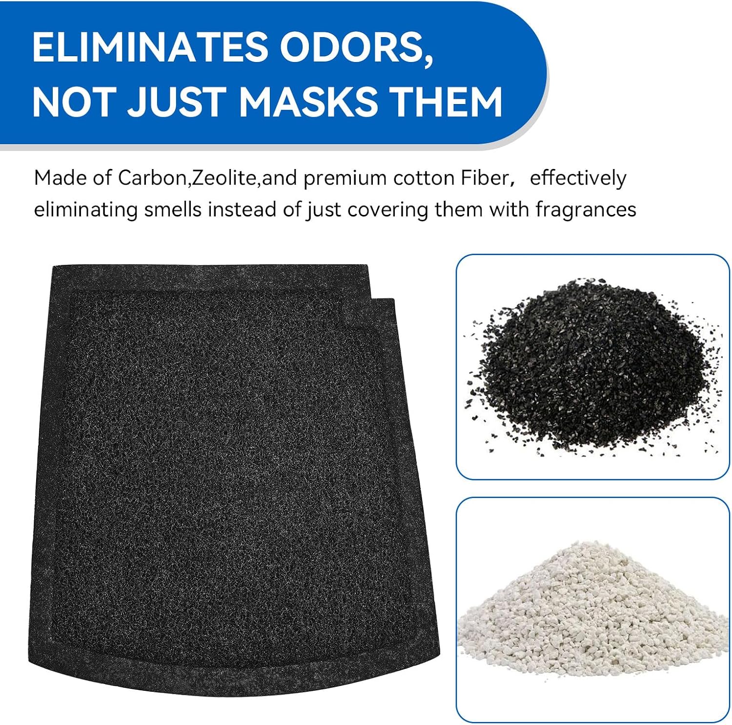 True Air Filters Replacement for Hamilton Beach True Air Purifier 04384,04532GM, 04530G, 04530GM & 04531GM, for Odor Eliminators, Neutralizes Pet Smells (04234G, 6-Pack) image 4