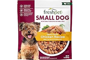 Freshpet Healthy and Natural Food for Small Dogs - Fresh Grain Free Chicken Recipe