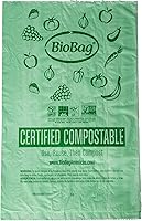 Vista 2 de BioBag Bolsas compostables verdes de 11 x 17 pulgadas, caja de 3200 bolsas (fabricadas en Estados Unidos)