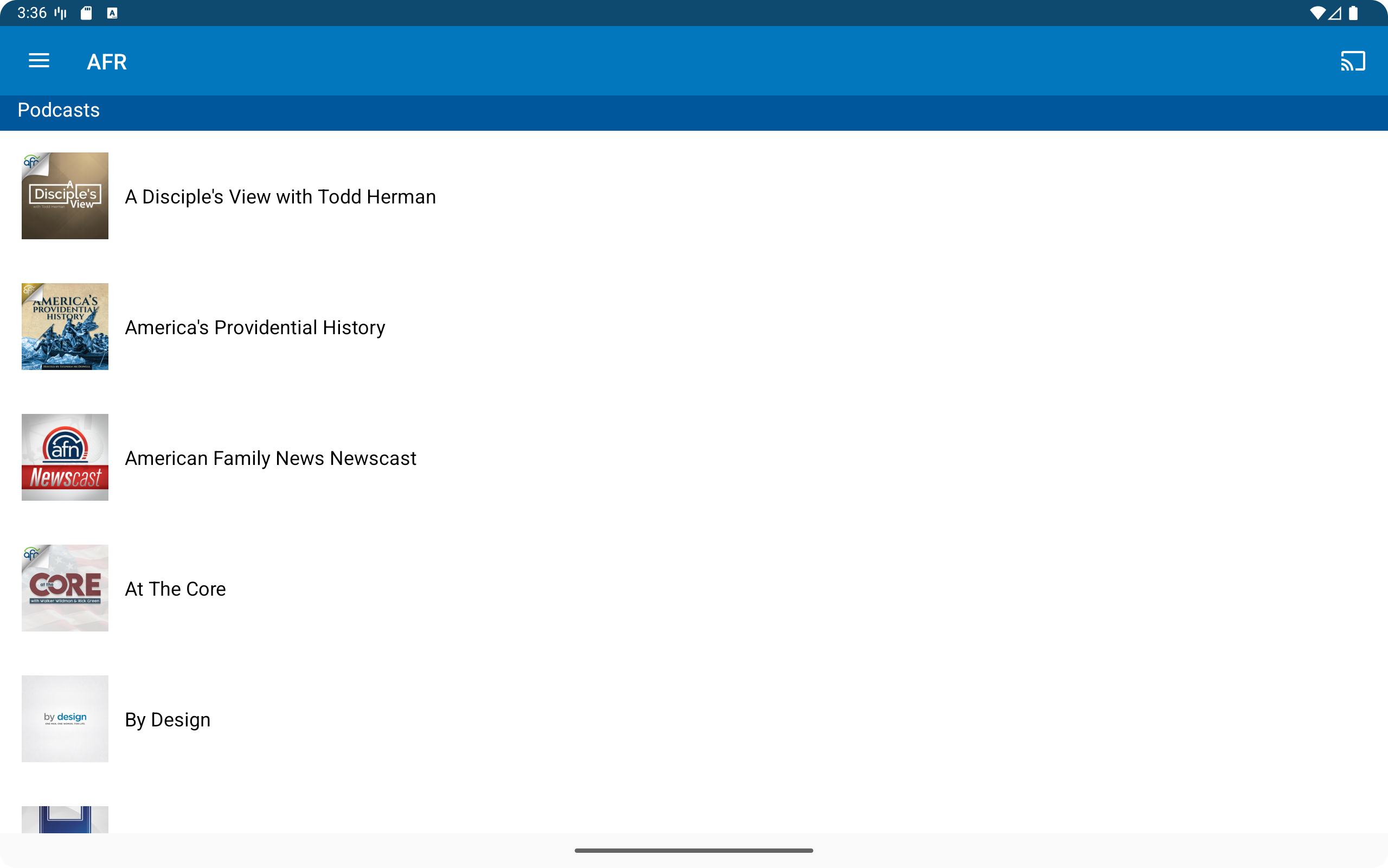 AFR - App on Amazon Appstore