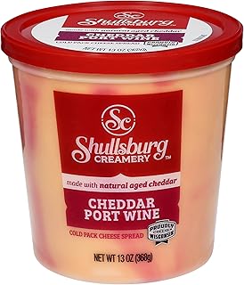 Shullsburg Creamery - Port Wine Cold Pack Cheese Spread - 13 oz.