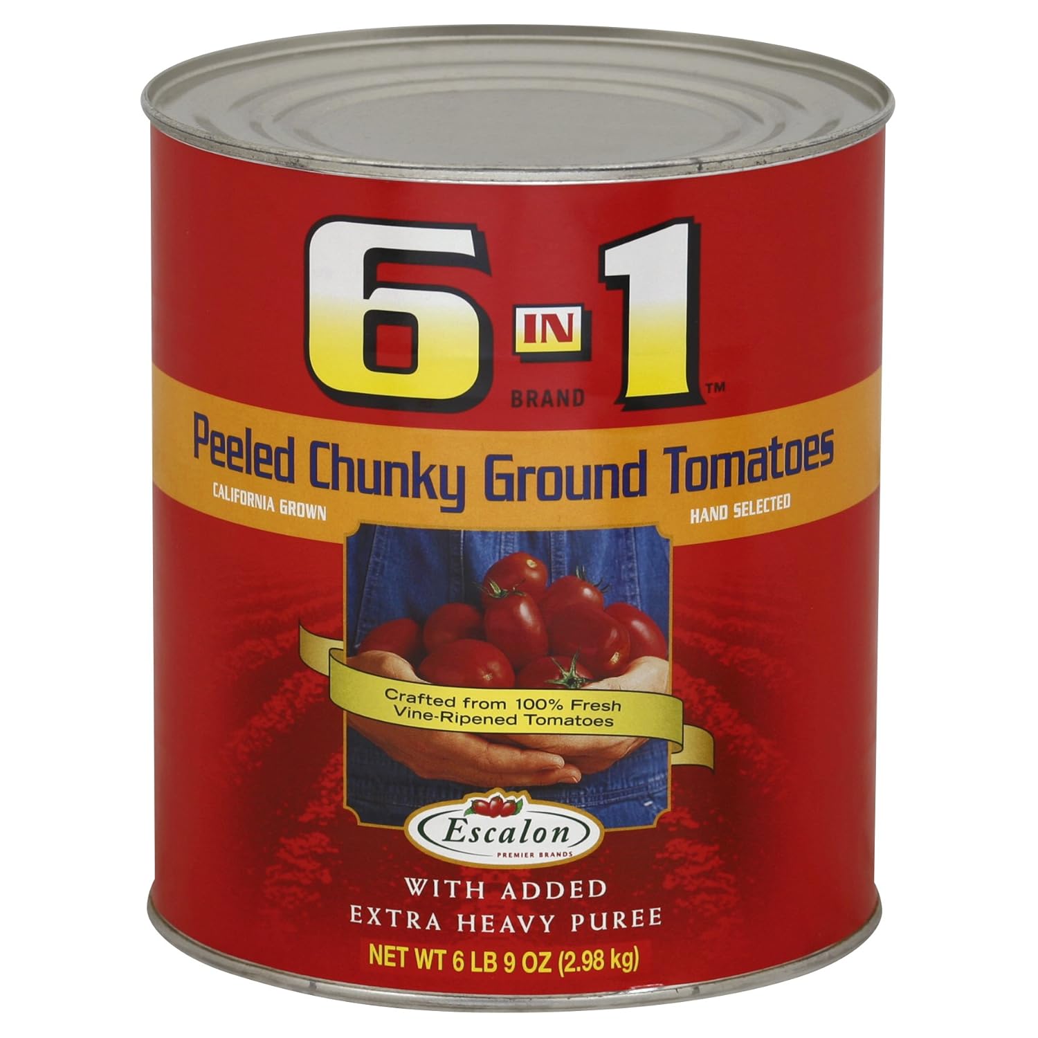 Heinz 6 in 1 Peeled Chunk Tomato Heavy Puree (6.5lb Can