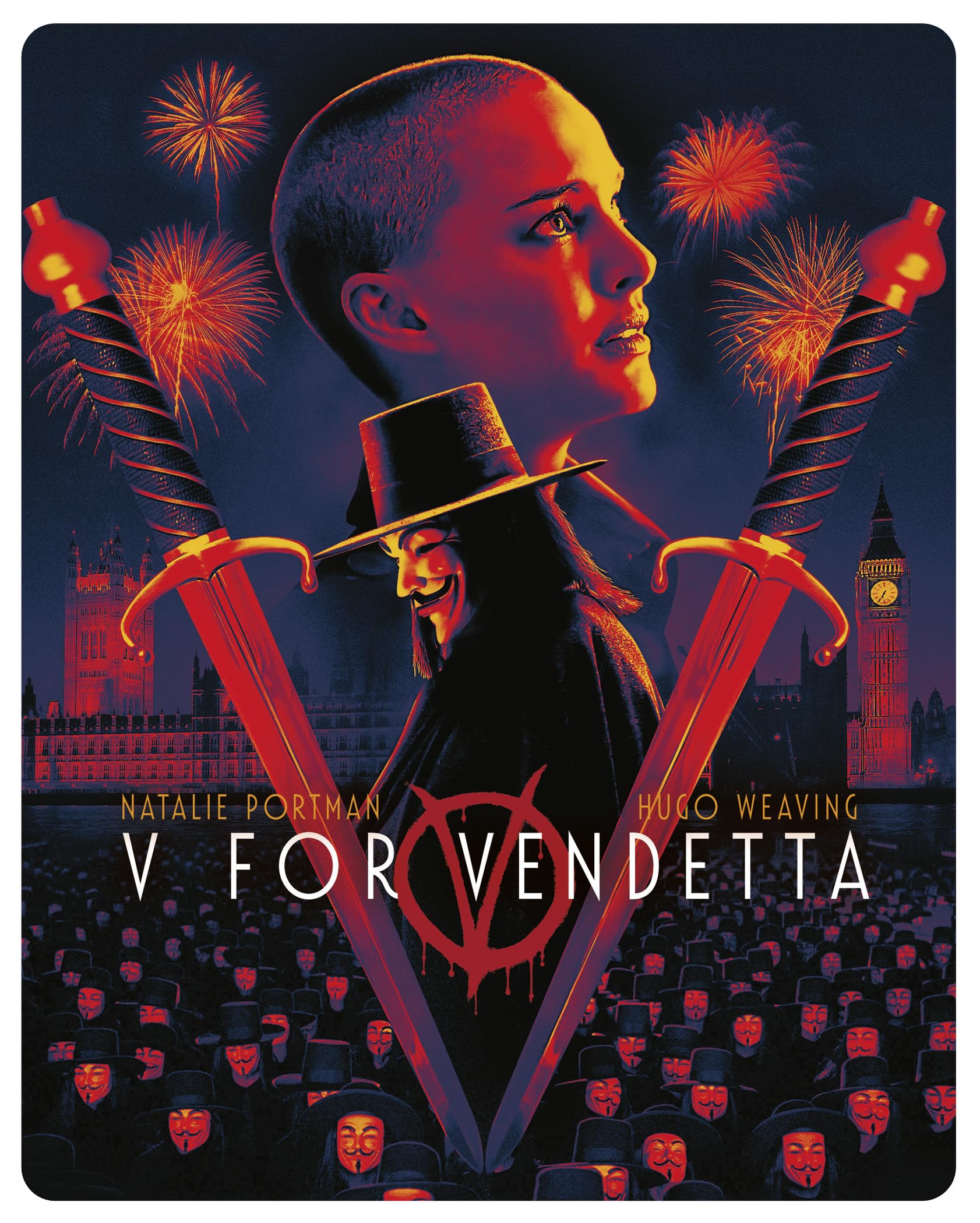 V for Vendetta Steelbook [4K Ultra HD] [2005]