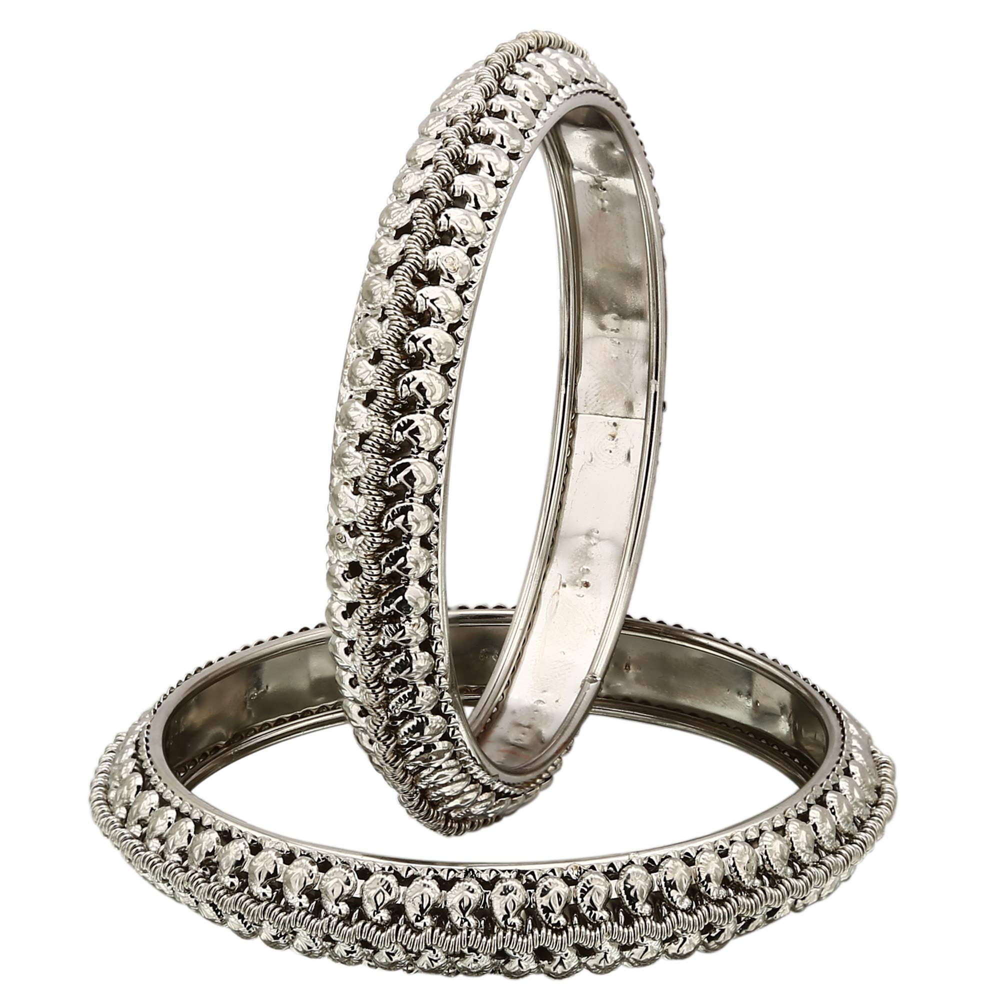 Sasitrends Traditional Oxidized Silver Plated Bangles for Women and Girls (B07GCNRW5C) Amazon Price History, Amazon Price Tracker