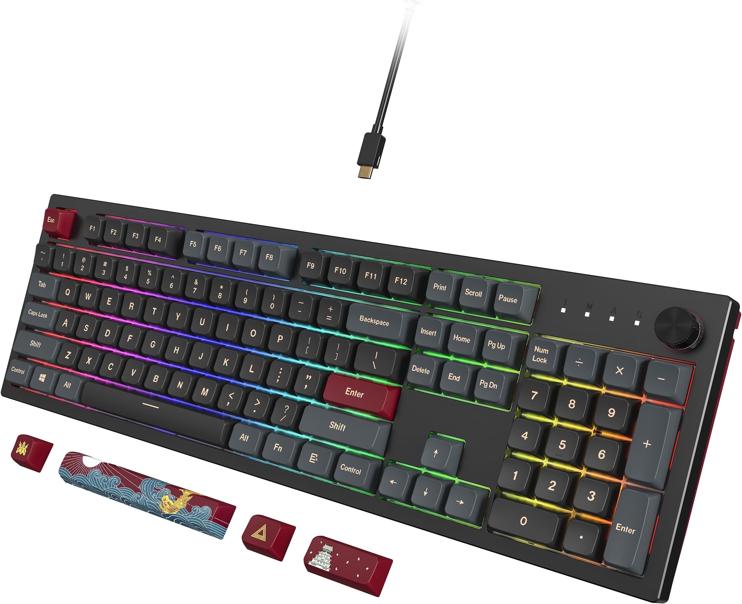 Montech MKey Mechanical Gaming Keyboard(MK105DB)