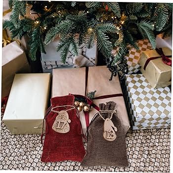 Amazon | GOOHOCHY ポータブルクリスマスバッグセット 1-24 番号