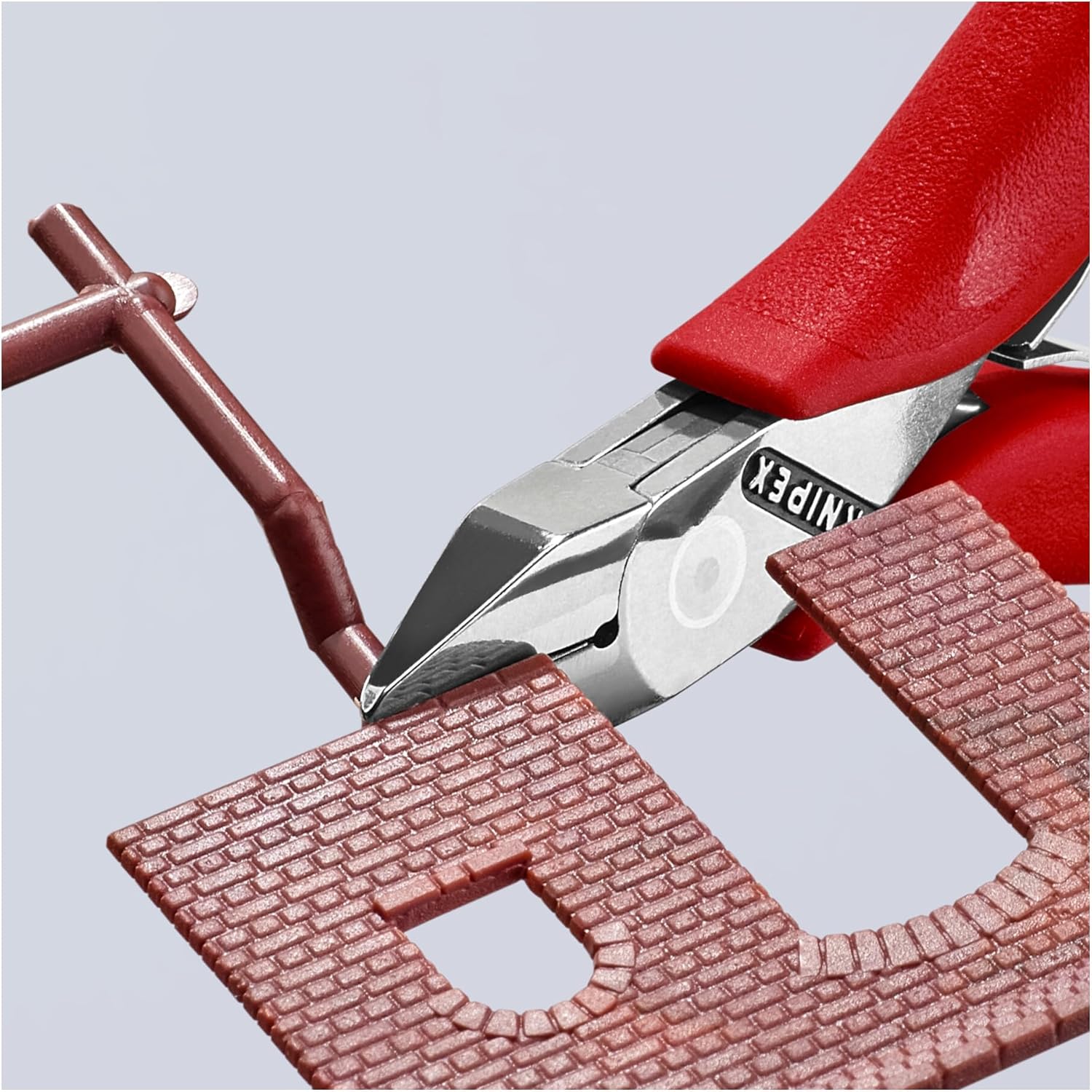 Knipex Electronics Diagonal Cutter with multi-component grips 115 mm 77 41 115