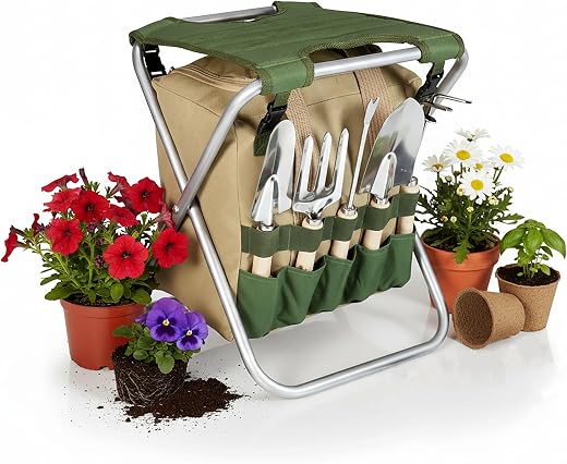 PICNIC TIME Garden Kneeler and Seat