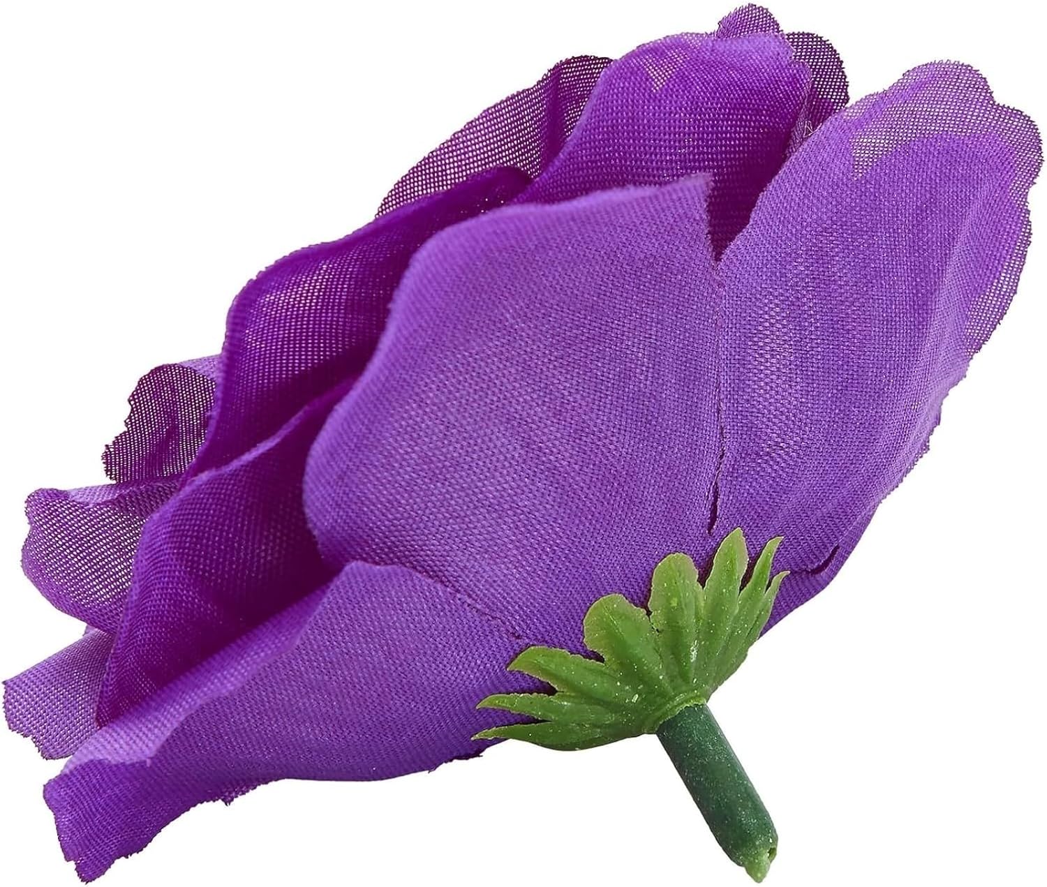 Bright Creations Artificial Roses Heads - 50 Pack, 3 in, Dark Purple Flowers, Stemless - Silk Roses for DIY Decor & Wedding Centerpieces - Image 8