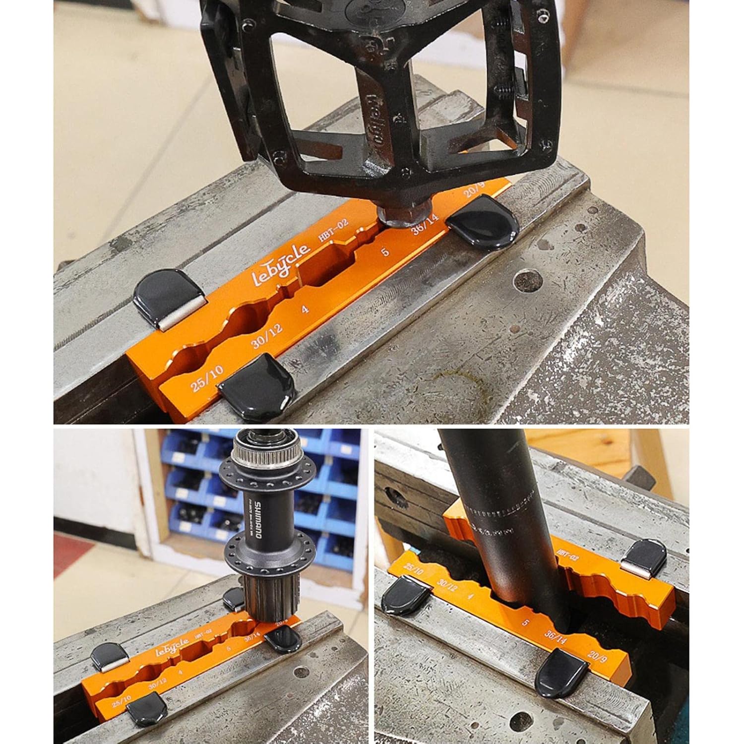 Axle Spindle Vise Insert MultiGroove Clamp Hub Bench Vise Jaw Repair Tool Amazon.in Home