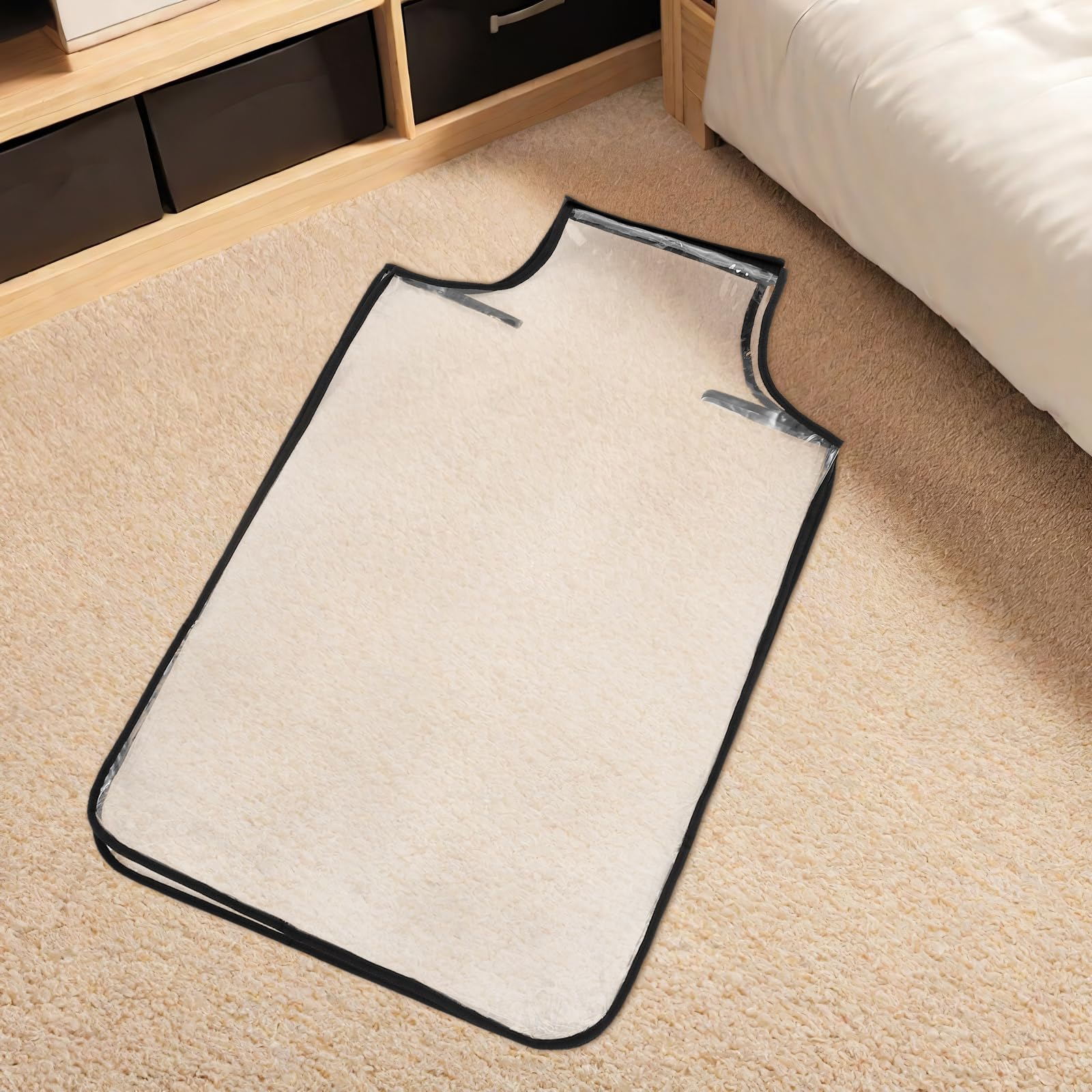 2 Fundas para Maletas: Funda Protectora Impermeable para Equipaje con protección de plástico Transparente y a Prueba de arañazos para Maletas con Ruedas de 30 Pulgadas para Viajes.