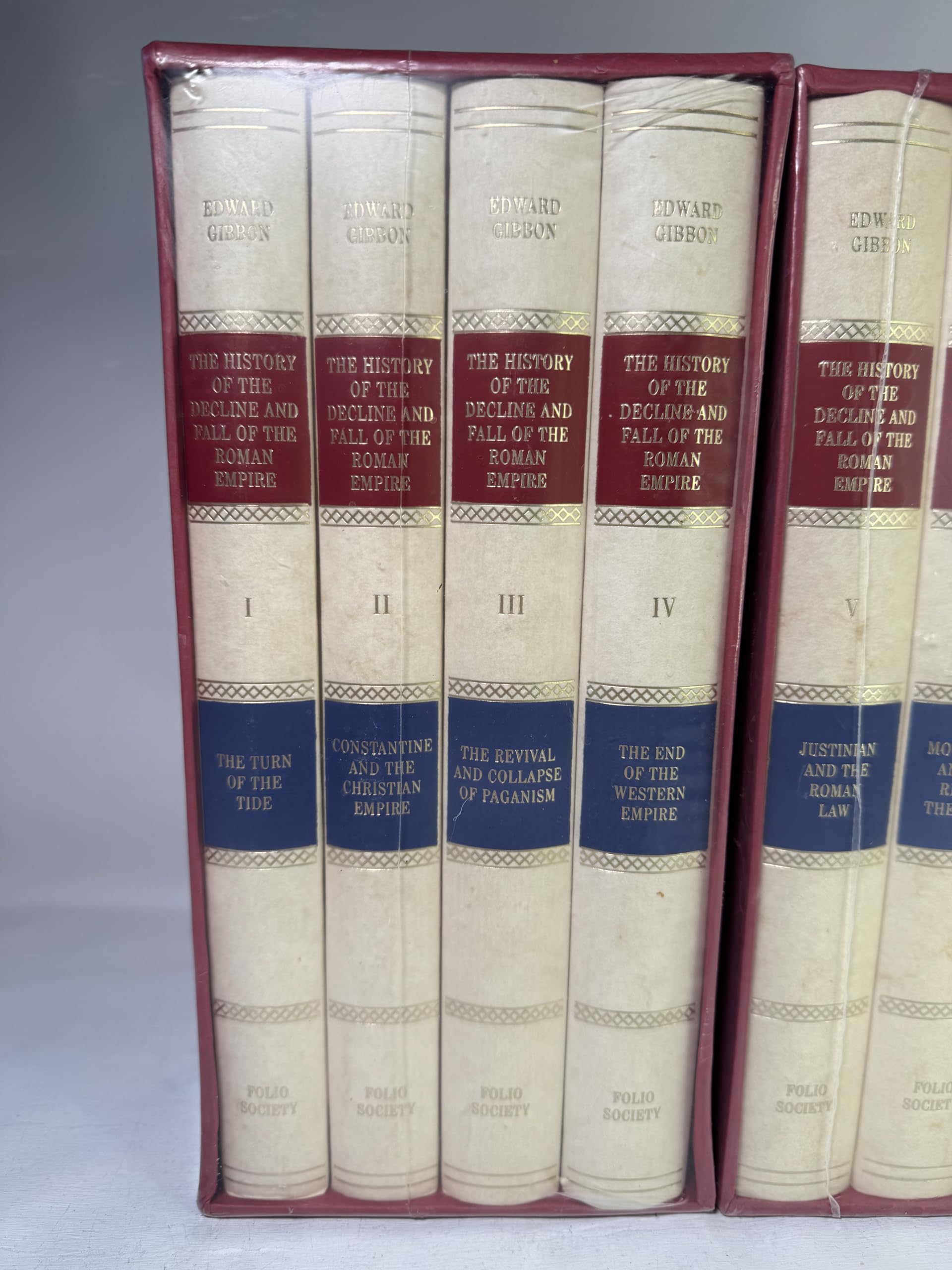 The History of the Decline and Fall of the Roman Empire (8 Volumes Set) [Hardcover] Gibbon, Edward - PT06