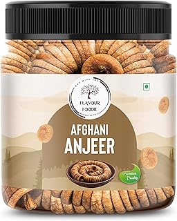 Flavour Foodie Afghani Anjeer 1kg | Premium Soft Juicy Dried Figs Dry Fruit | No Added Sugar | Rich Source Of Fiber | Low ... Price In India