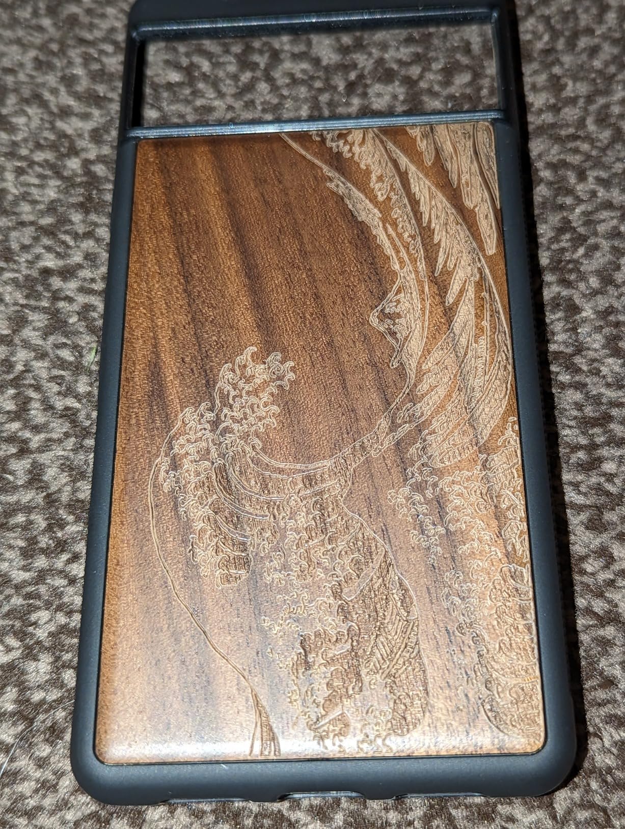 Carveit Art Case for Pixel 7 Pro Cover [Anti Fingerprint Anti Slip Comfortable Grip] Shockproof