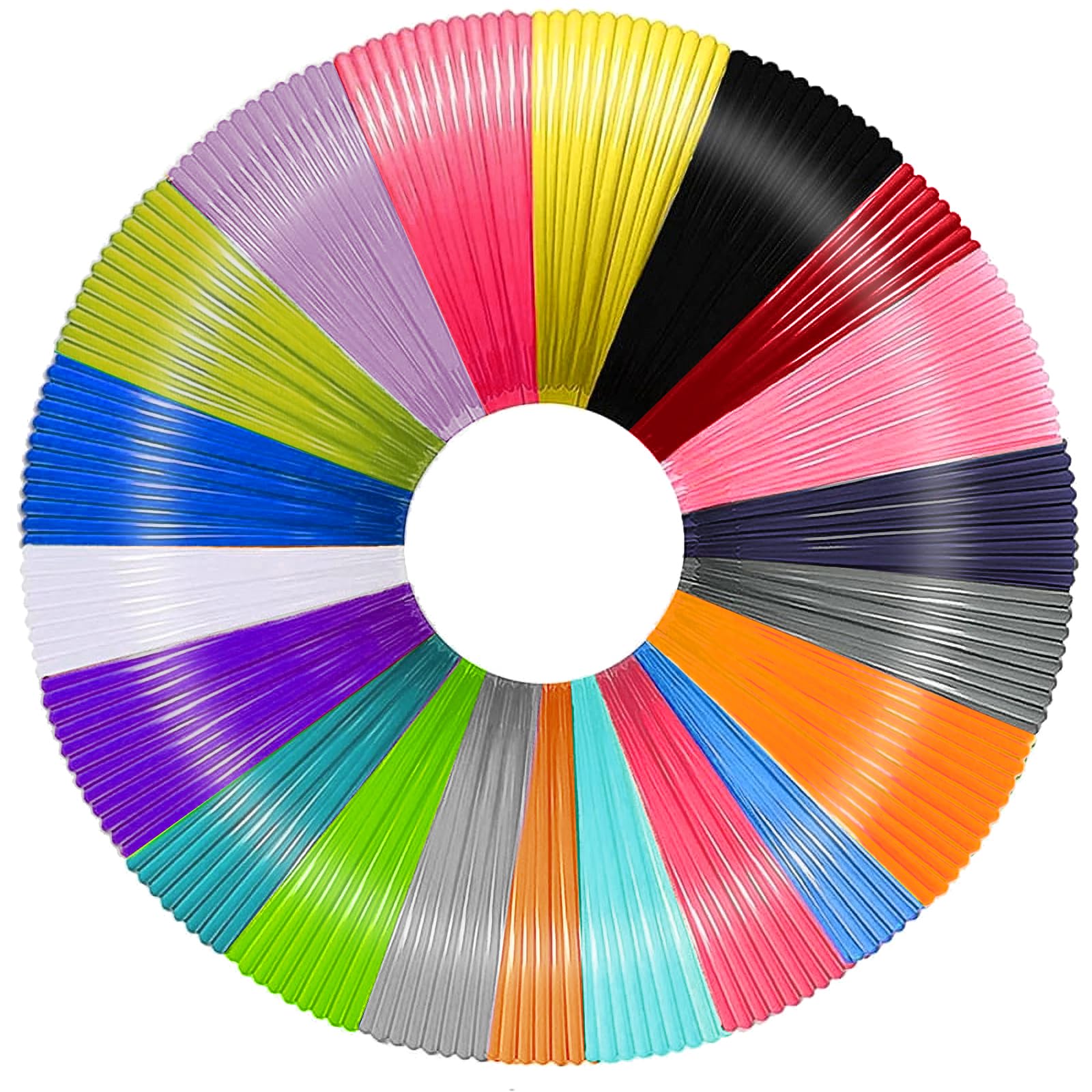 3D Pen PLA Filament 1.75 mm, 20 Colours, 5 m Each, 3D Pen Refill Packs Set, 3D Pen Accessories for Children and Adults Starter Set, 3D Pen Filament for 3D Printer Pen-image-33