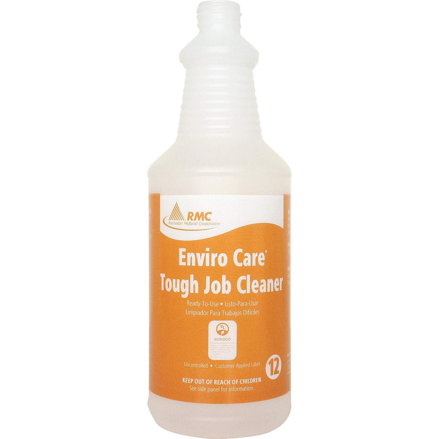 RMC SNAP! Bottle for Enviro Care Tough Job Cleaner Clear