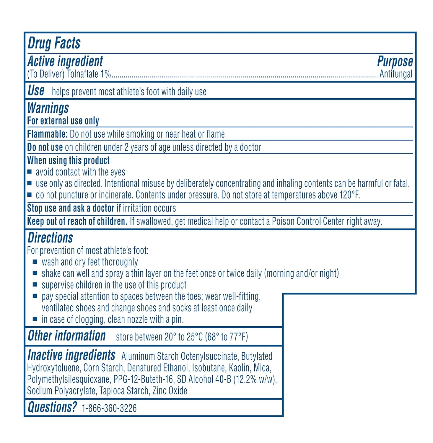 Dr. Scholl's Odor Destroyers Foot & Sneaker Spray Powder 4.70 oz (Pack of 3) : Health & Household
