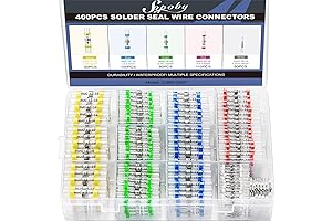 Self-Soldering Butt Connectors with Solder: 400PCS Premium Solution for Quick and Reliable Wire Connections