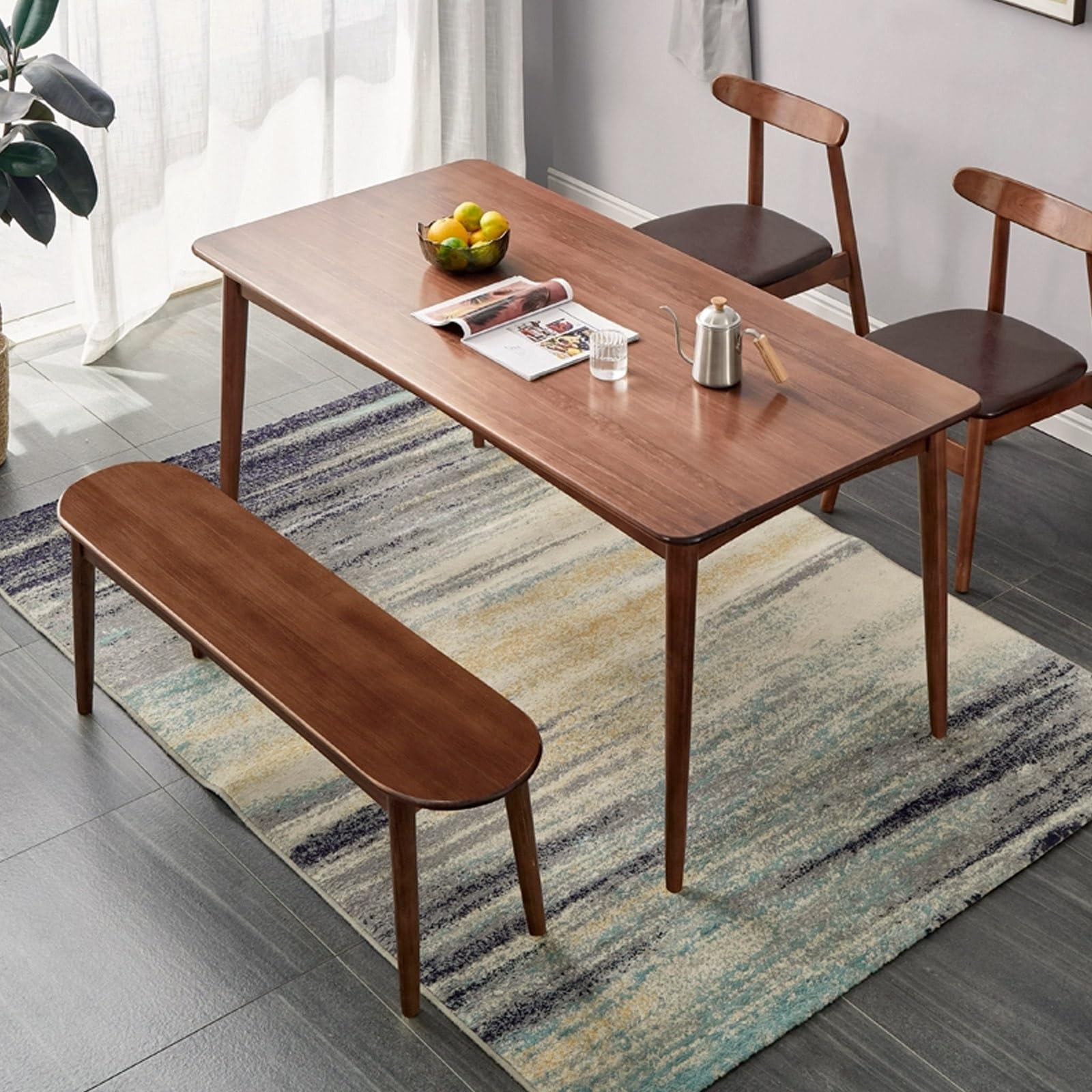 Drewniana ławka w stylu vintage, rustykalna ławka wejściowa do sypialni i przedpokoju w stylu wiejskim