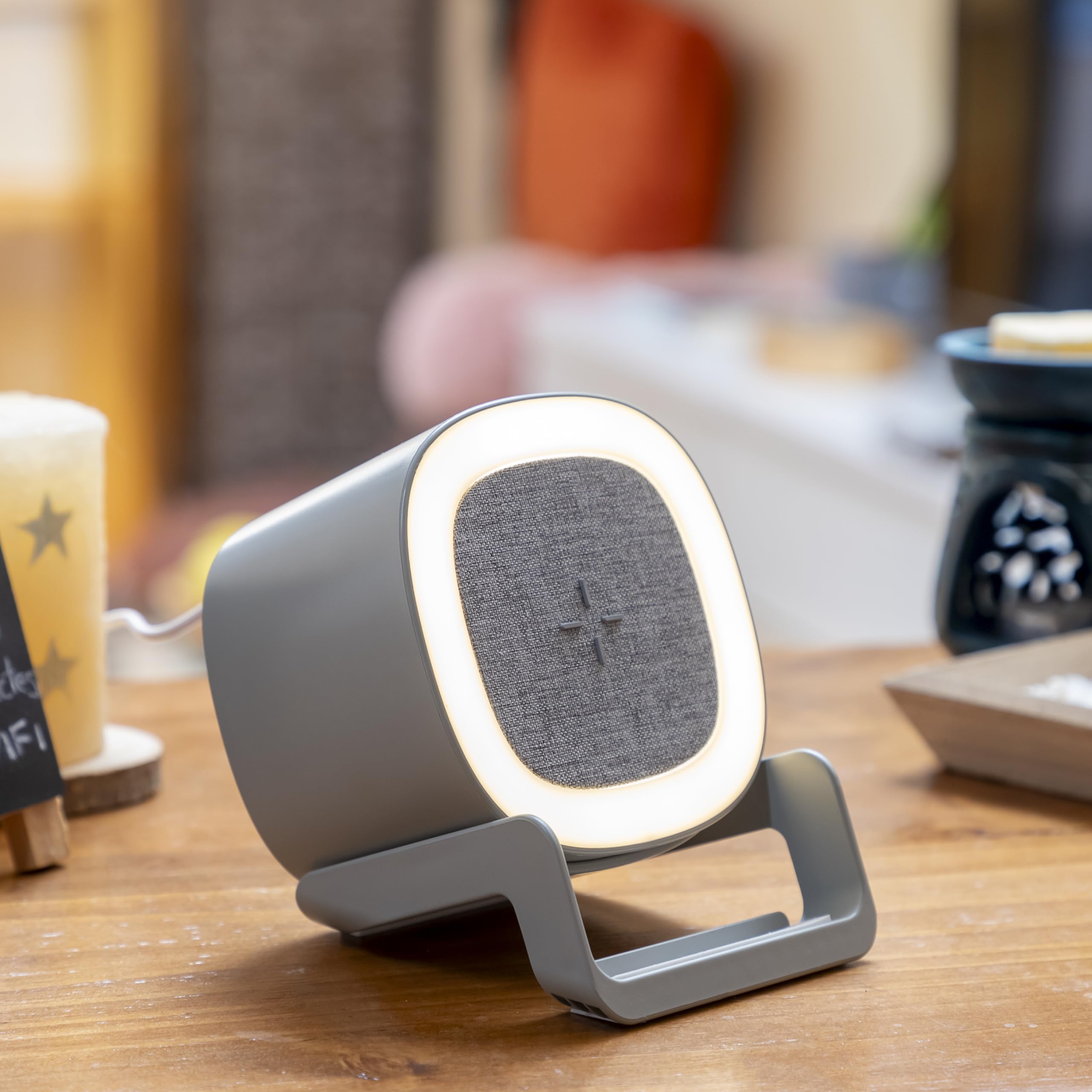 Altavoz Cargador Inalámbrico con LED Souwis InnovaGoods