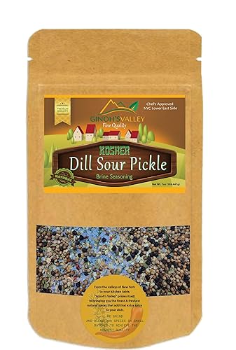 Ginohs Valley - Haga su propio eneldo kosher crujientes encurtidos agrios - mezcla de salmuera condimento estilo de la ciudad de Nueva York 7 oz disponible en Yaxa Colombia
