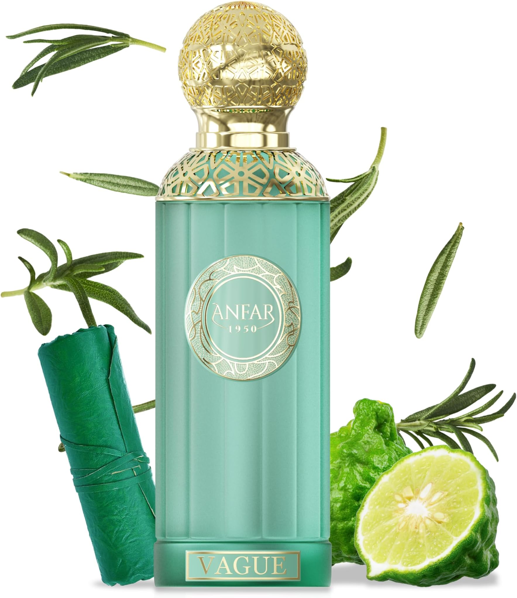 1950 Vague Unisex Extrait de Parfum, 3.4 fl oz, Sicilian Bergamot, Agarwood, Leather,MEN & WOMEN,100ML