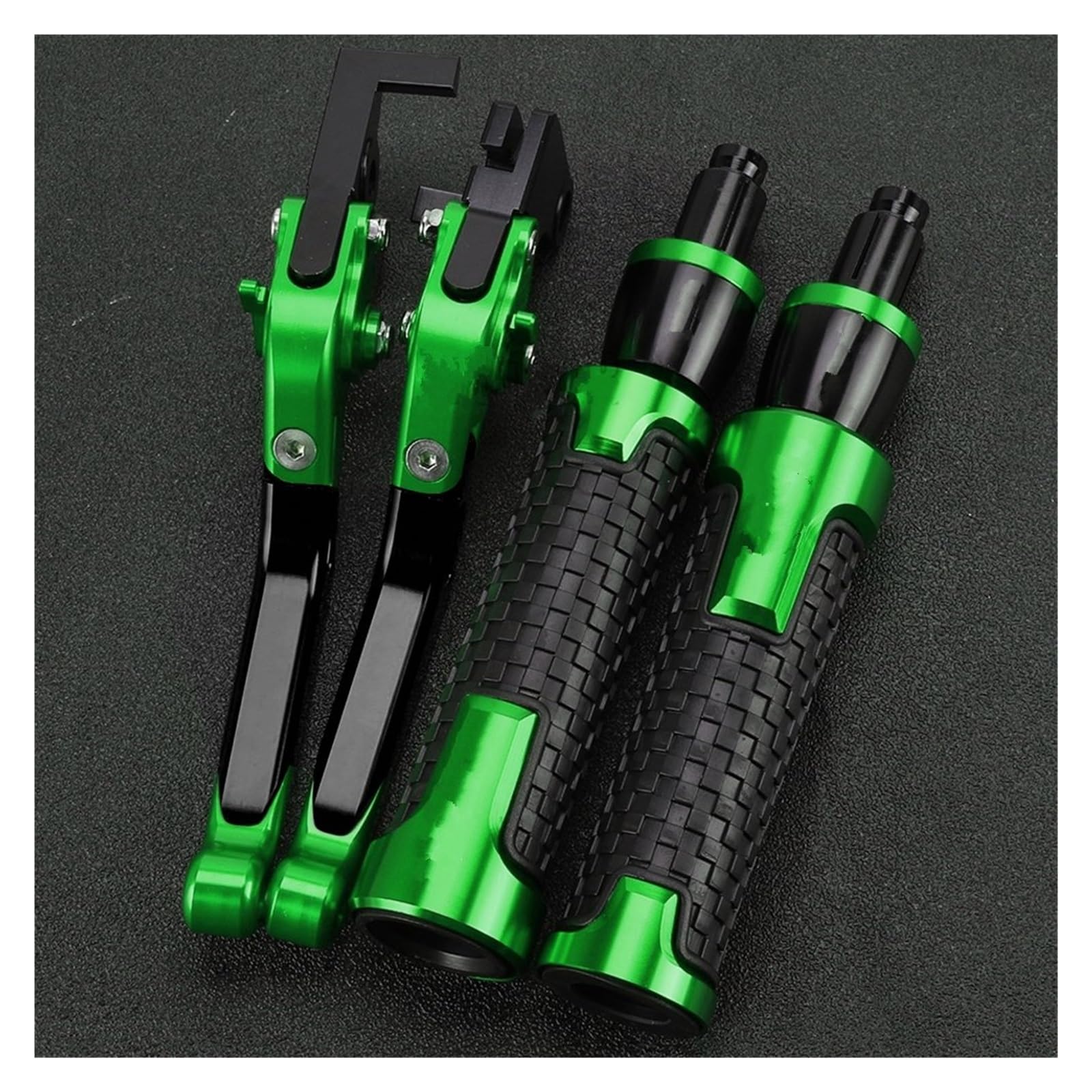 Tingyus C Motorbike Brake Lever For Kawasaki For Ninja For Zx6r 2019-2024 Brake Lutch Levers Handlebar Grips Ends Adjustable Lever(C)
