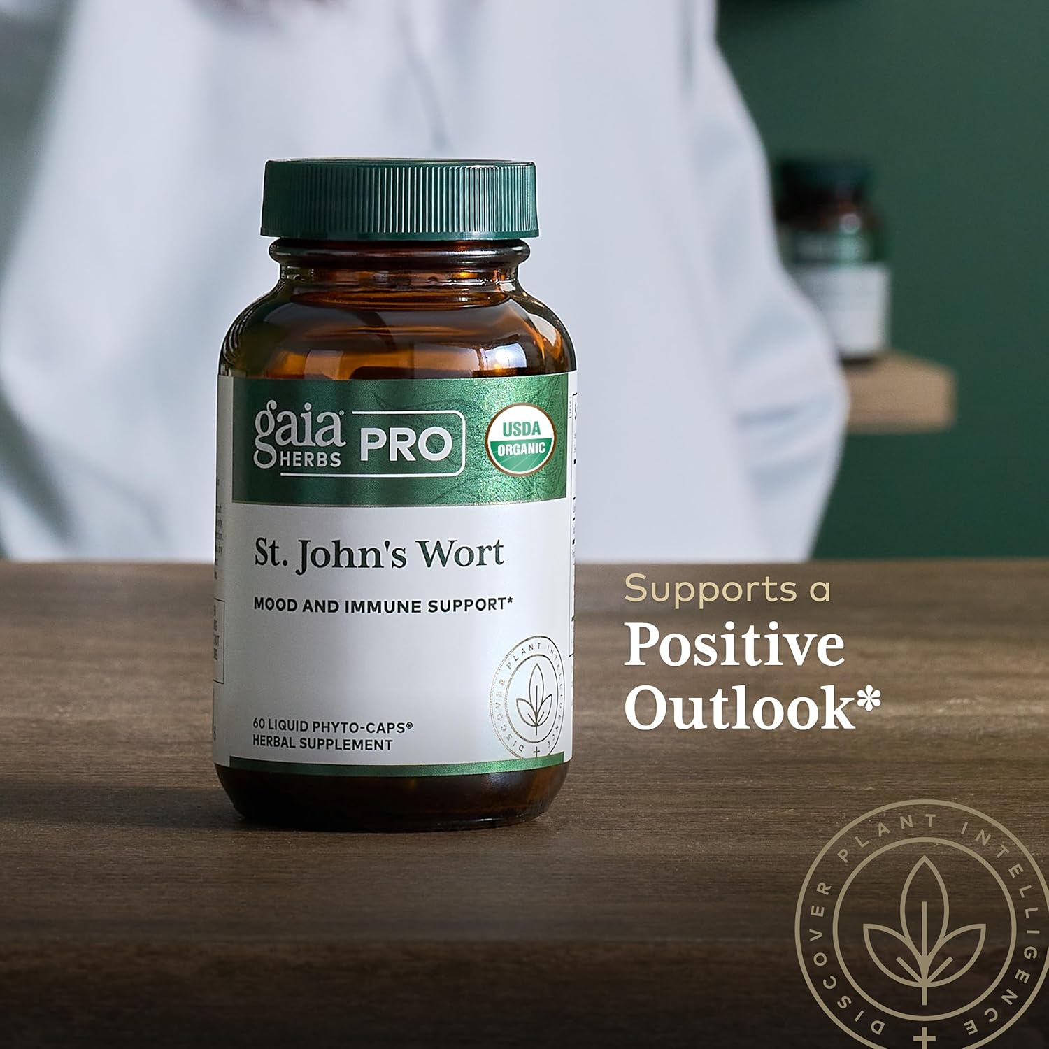 Gaia Herbs Pro St. John's Wort - Healthy Immune System Support Supplement - Health Supplement with Organic St John's Wort - 60 Liquid Phyto-Caps (30 Servings) - Image 5